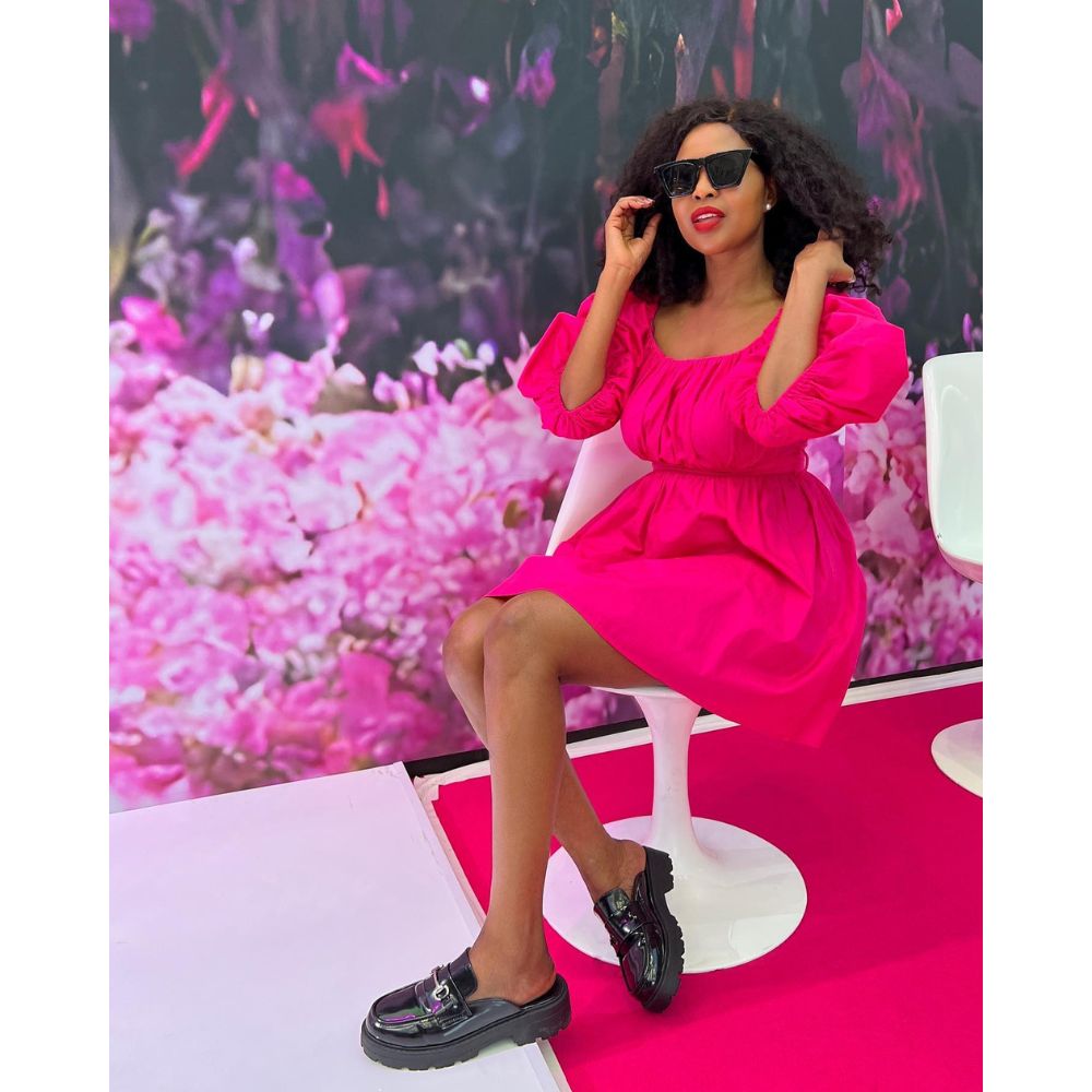 Barbie Pink Poplin Dress