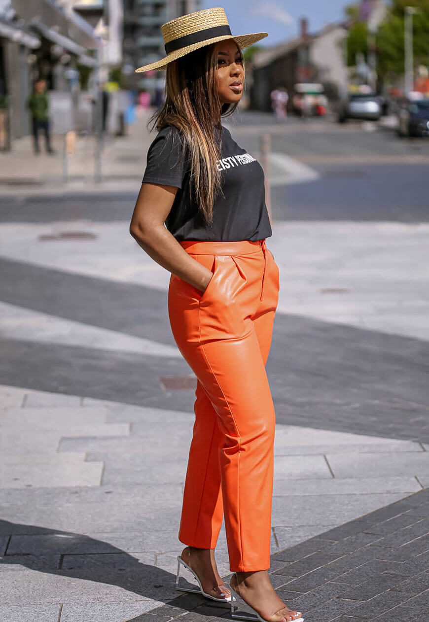 STYLE  Orange Pants